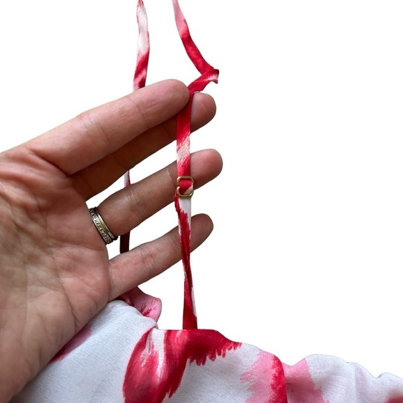 House of Harlow REVOLVE Davi Midi Dress in Pink Reims Floral sleeveless small - Picture 6 of 10